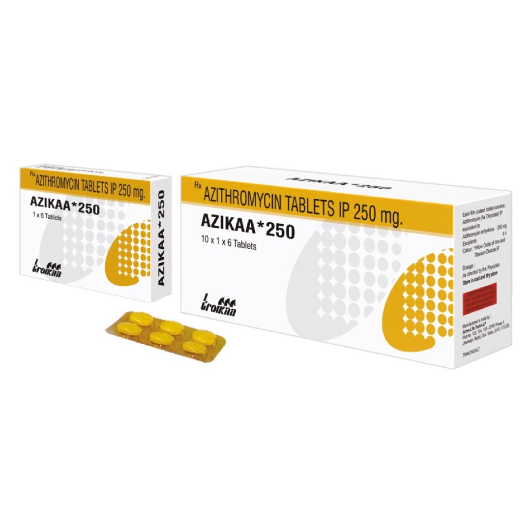 Azikaa 250mg Tablet